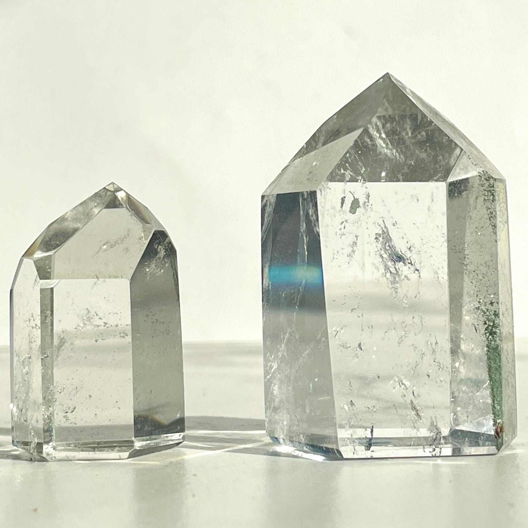 Tourmalinated Quartz Generator Pair - K Tourmalinated Quartz Generator Pair - K
